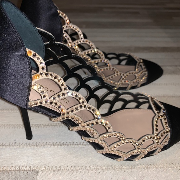 Sergio Rossi Swarovski Pumps - Picture 2 of 9